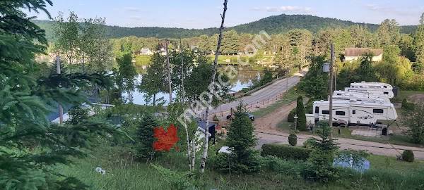 Camping at Lac Schryer