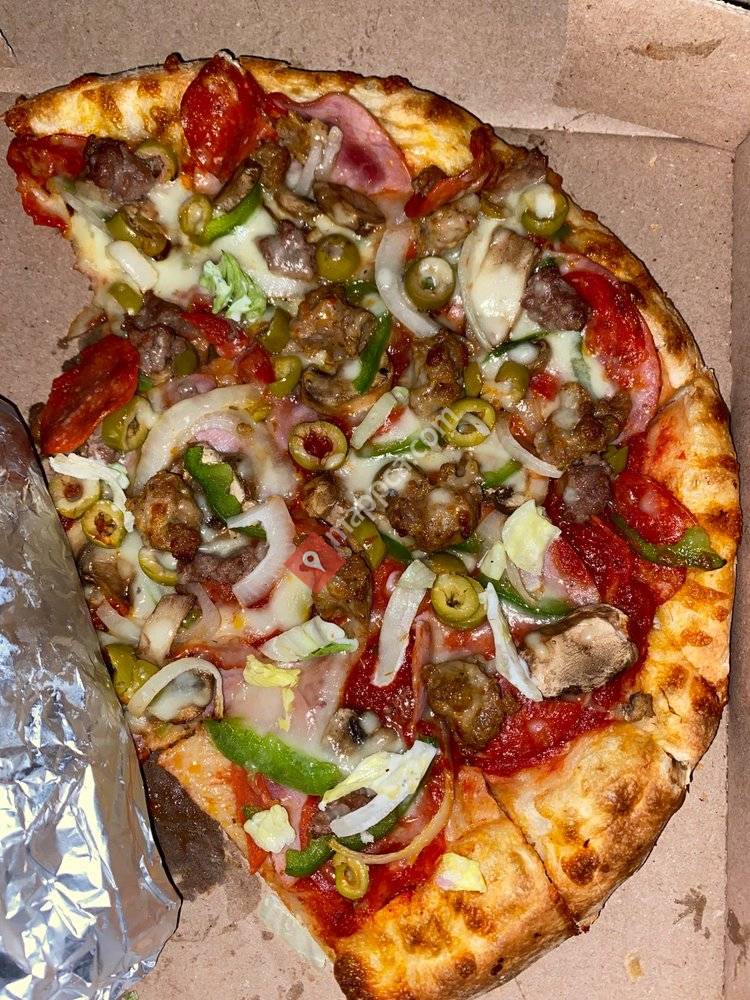 Checker Board Pizza