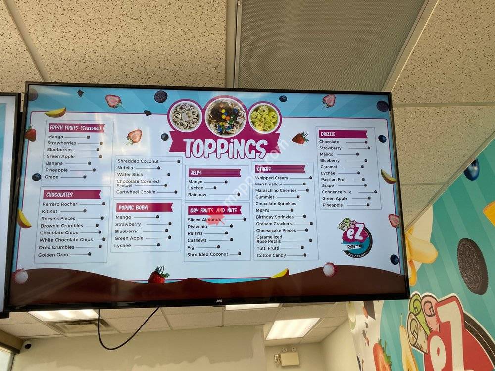 EZ Rolls Ice Cream