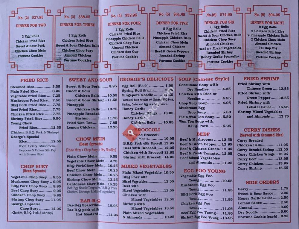 George's China Kitchen
