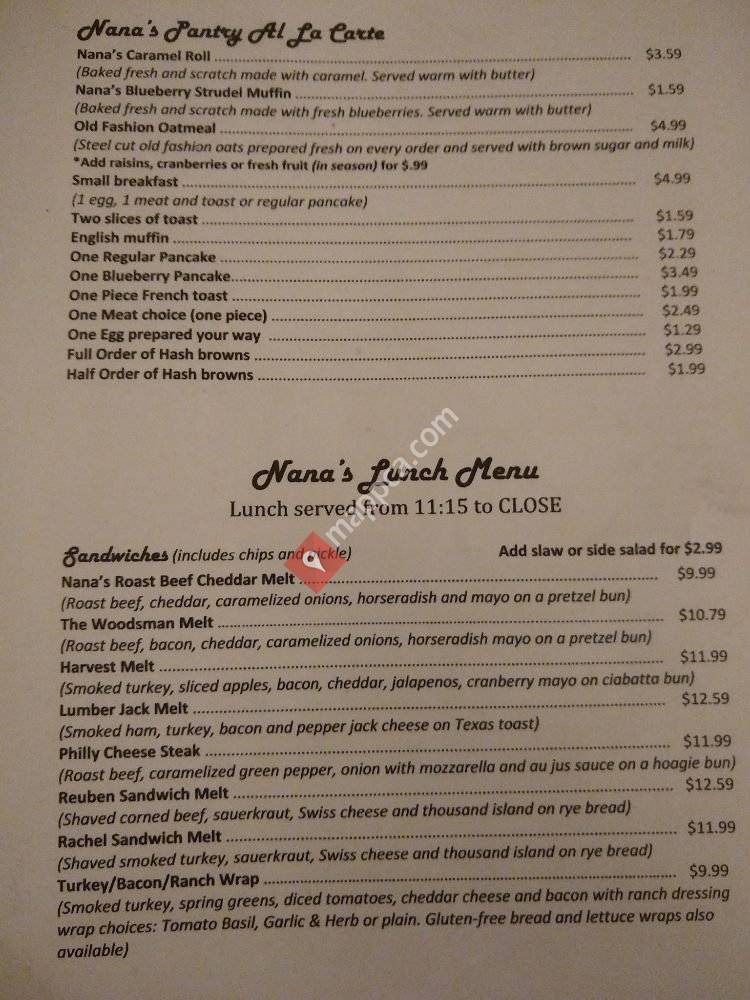 Nana Chelle's Cafe