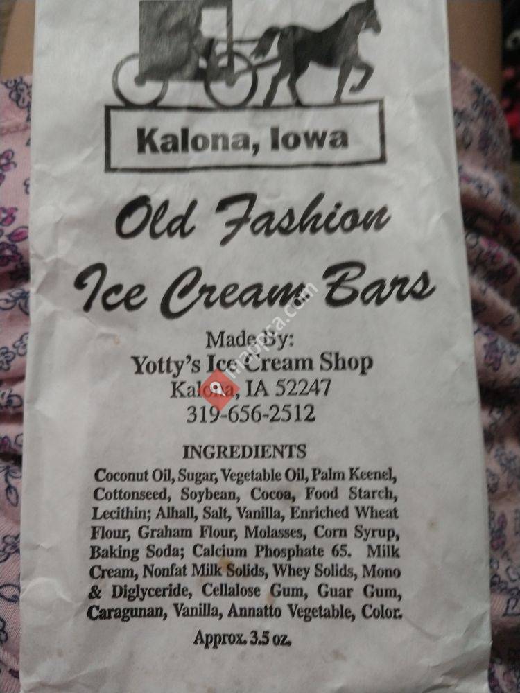 Yotty’s Ice Cream Shop